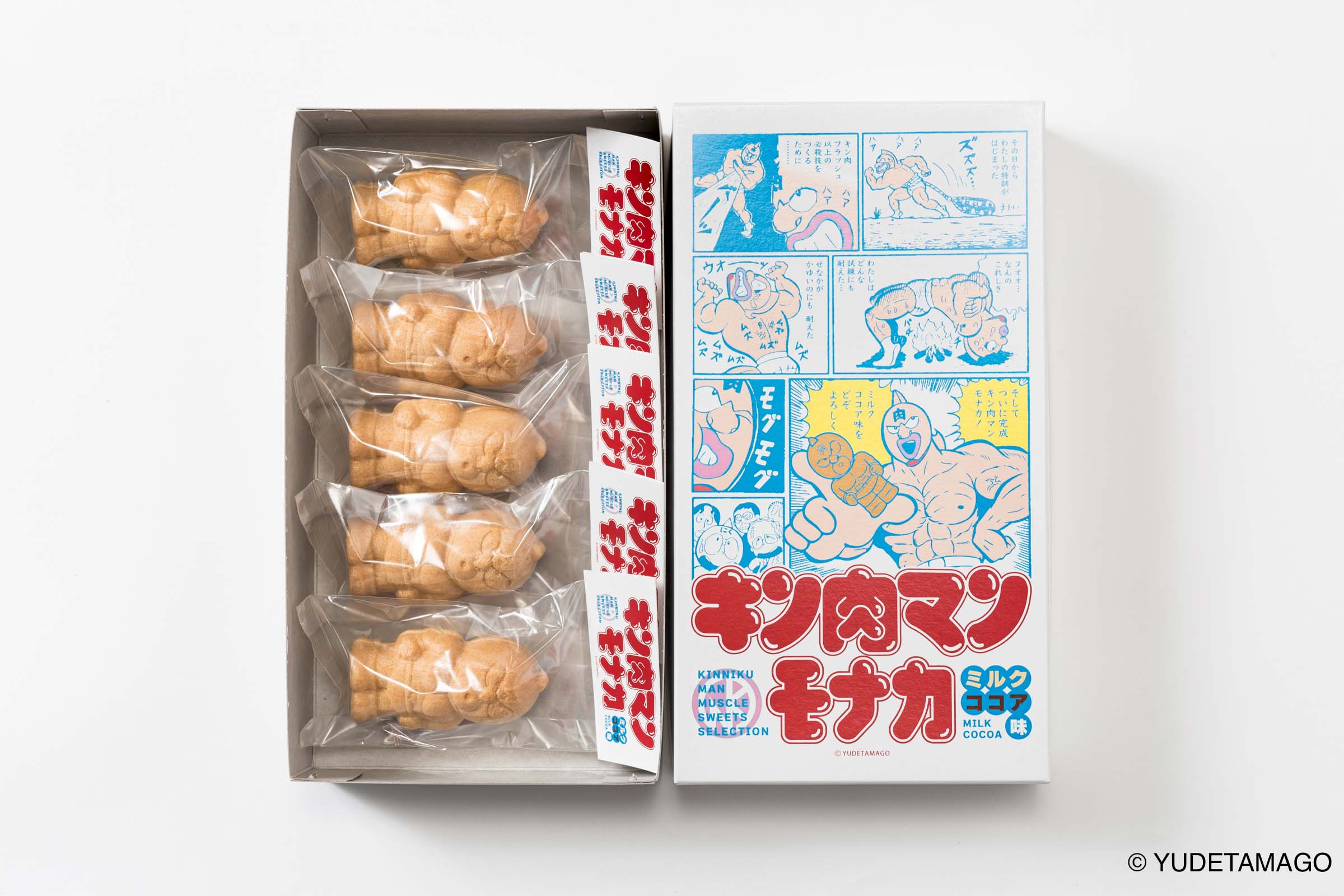 HKDSTOY「キン肉マンモナカ ミルクココア味」5個入(ひつじや謹製)