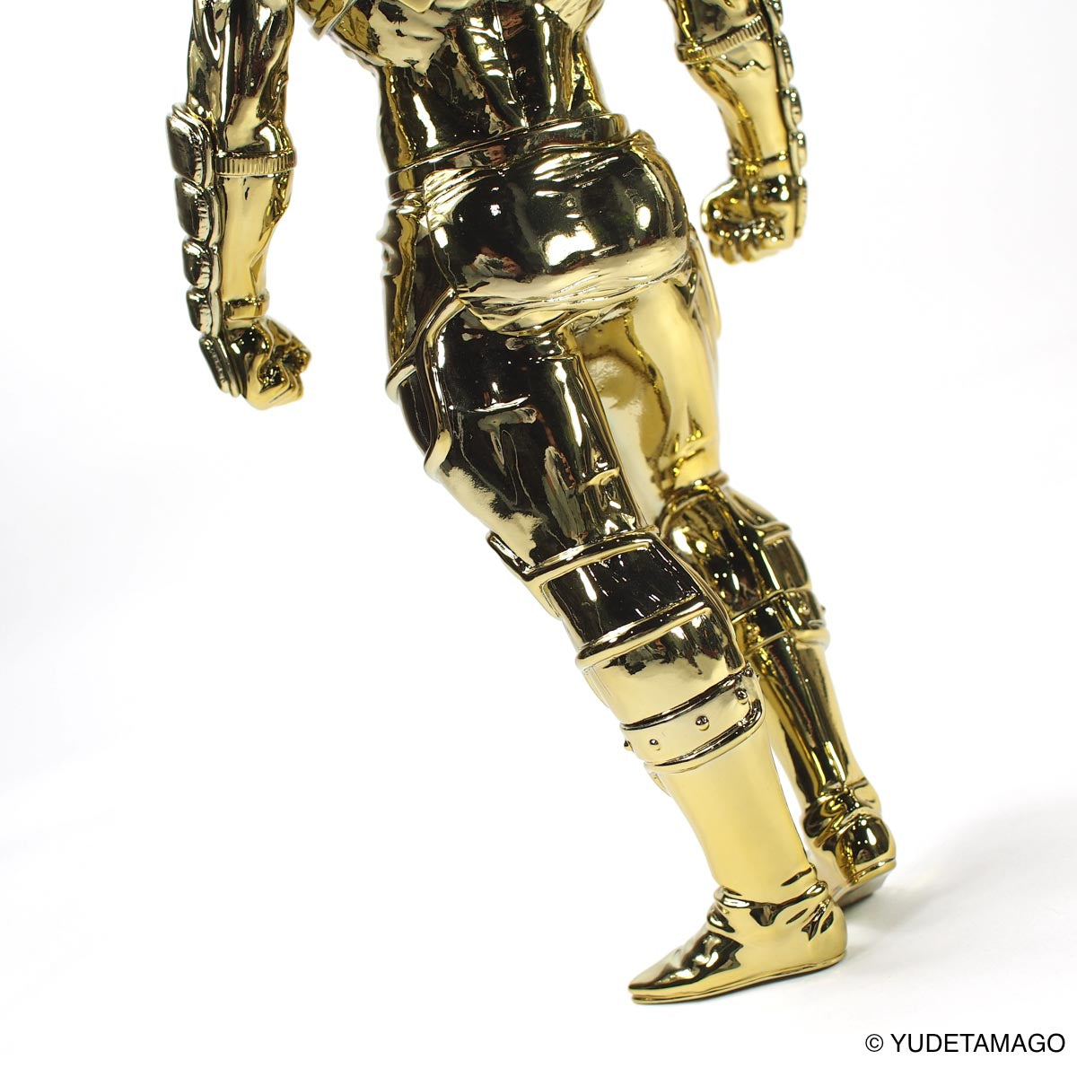 匠仕様 ソフビ製 CMC NO.EX ケビンマスク ゴールデンメイルストローム ver. メッキ仕様