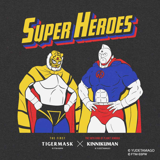 【KIN29.COM限定カラー】キン肉マン×初代タイガーマスク コラボレーションTシャツ