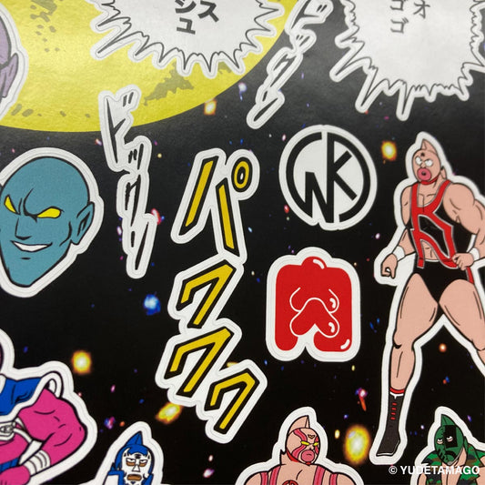 KMC キン肉マン吸着ステッカーシート DP