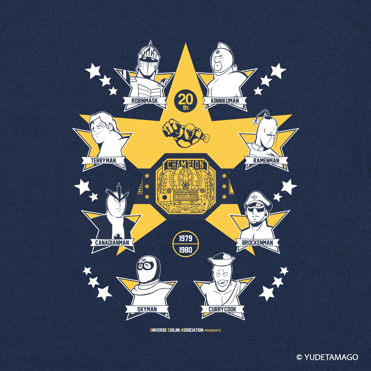 KMC COC BEST8 Tシャツ