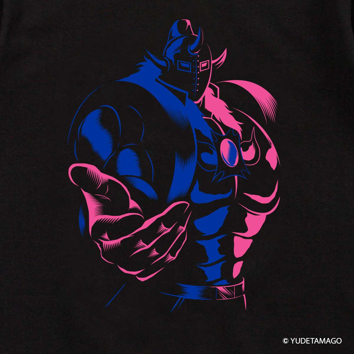 KMC 悪魔将軍握手 Tシャツ