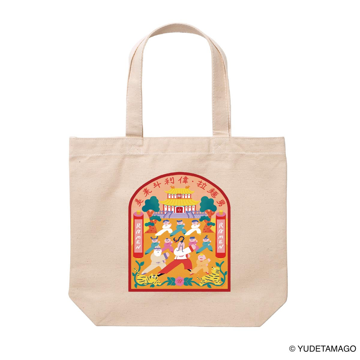 TOHOKU 美来斗利偉・拉麺男「修行風景」×AKIYO トートバッグ