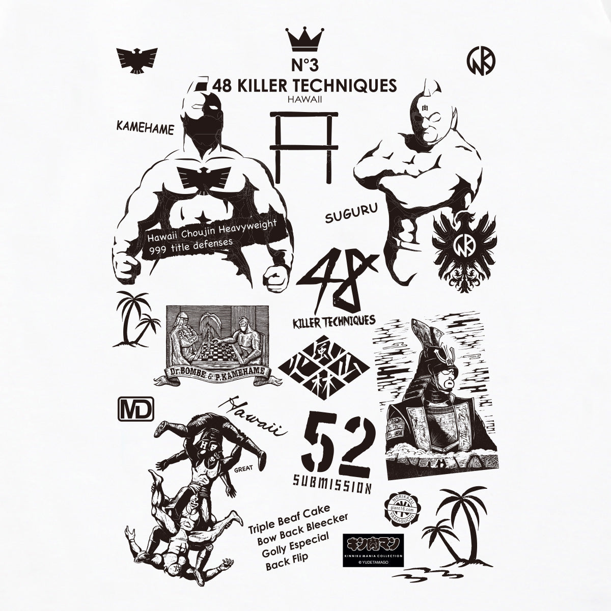 KMC カメハメコラージュ Tシャツ