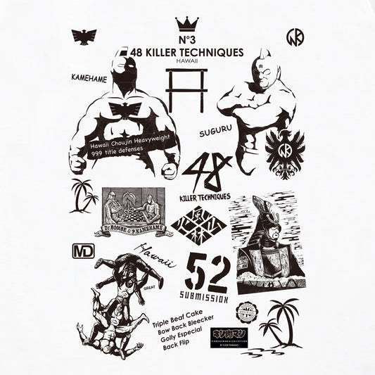 KMC カメハメコラージュ Tシャツ