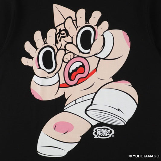 キン肉マン×GRAPE BRAIN GBスグル T-shirt BLACK【2026年10月お届け予定】