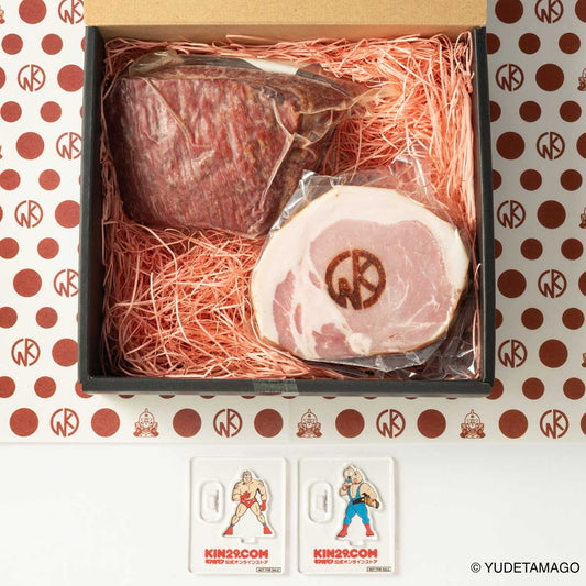 【数量限定】キン肉マン 鹿児島特選 肉ギフト Vol.1「ザ・マシンガンズ」ミニアクリルスタンドセット【2024年4月中旬お届け分】
