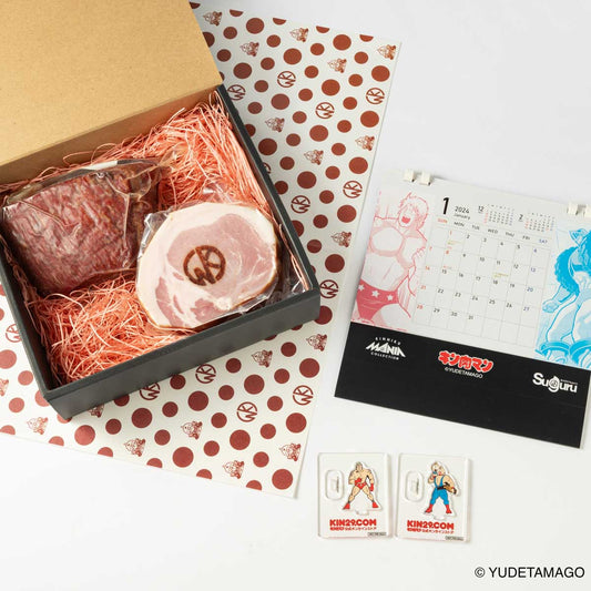 【数量限定】キン肉マン 鹿児島特選 肉ギフト Vol.1「ザ・マシンガンズ」ミニアクリルスタンドセット【2024年4月中旬お届け分】