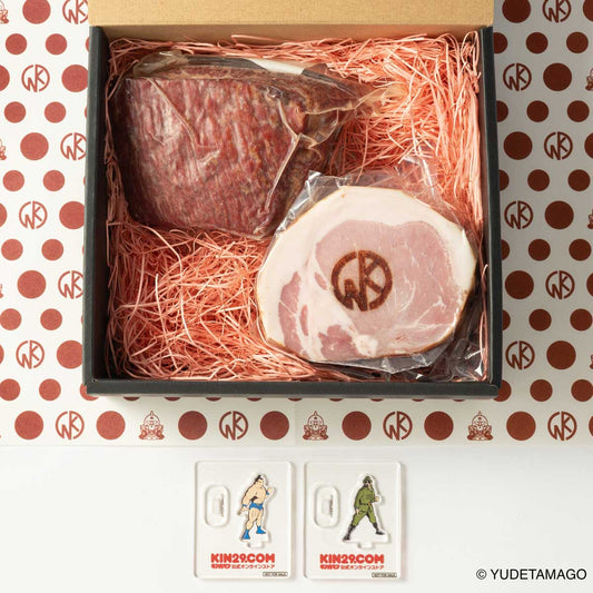 【数量限定】キン肉マン 鹿児島特選 肉ギフト Vol.2「モスト・デンジャラス コンビ」ミニアクリルスタンドセット【2024年4月中旬お届け分】