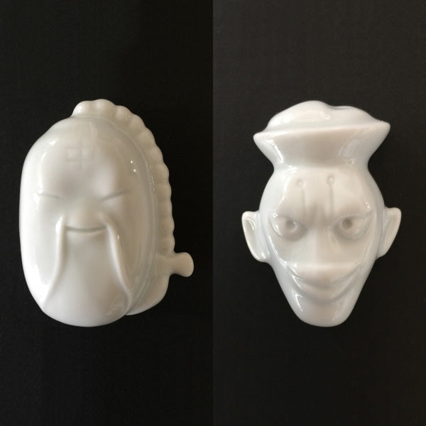 有田焼キン肉マン箸置 6個セット 白磁