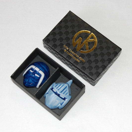 有田焼キン肉マン箸置 2個セット 染付