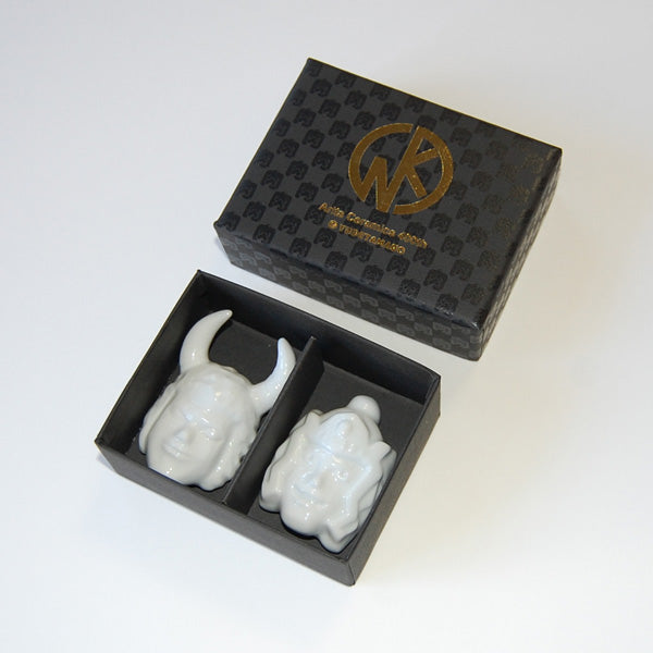 有田焼キン肉マン箸置-第2弾- 2個セット 白磁