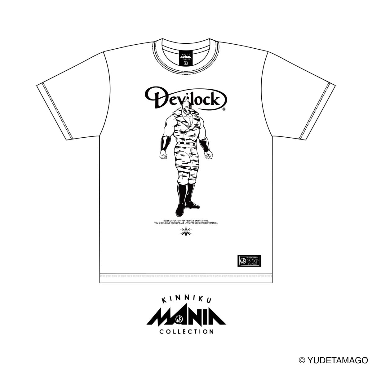 キン肉マン x DEVILOCK Tシャツ【2025年12月下旬より順次お届け予定】