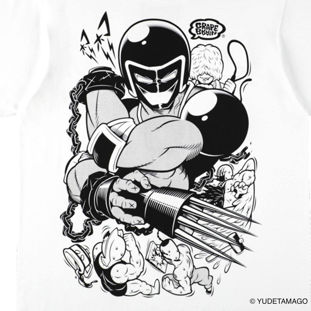 キン肉マン×GRAPE BRAIN WVO T-shirt【2026年10月お届け予定】