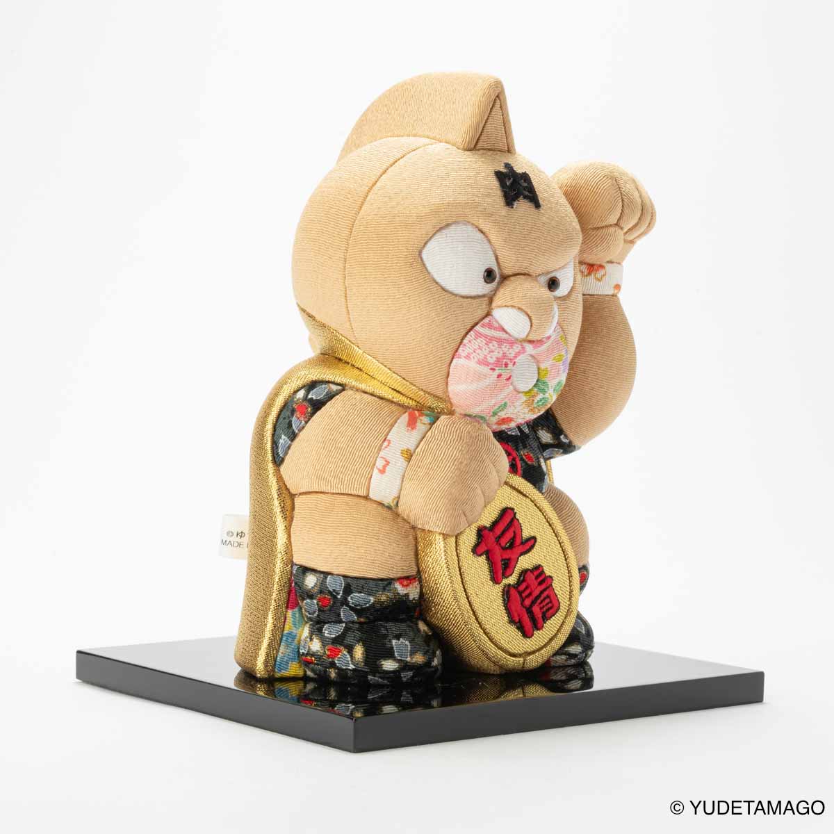 数量限定】江戸木目込人形 キン肉マン [スグル招き猫 王族コスチューム