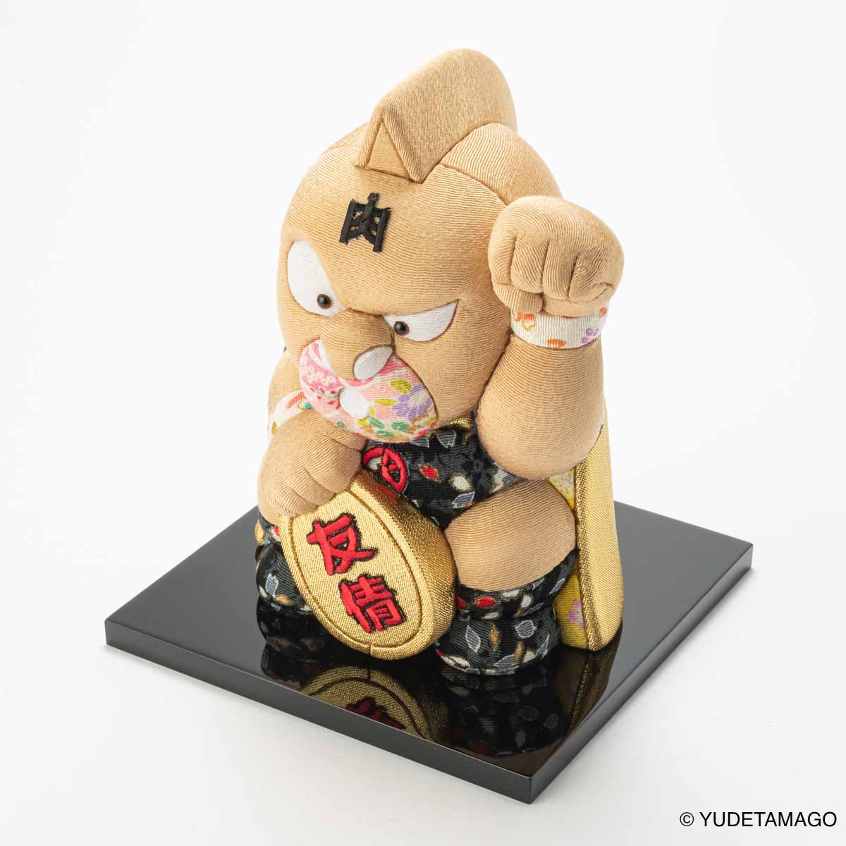 数量限定】江戸木目込人形 キン肉マン [スグル招き猫 王族コスチューム