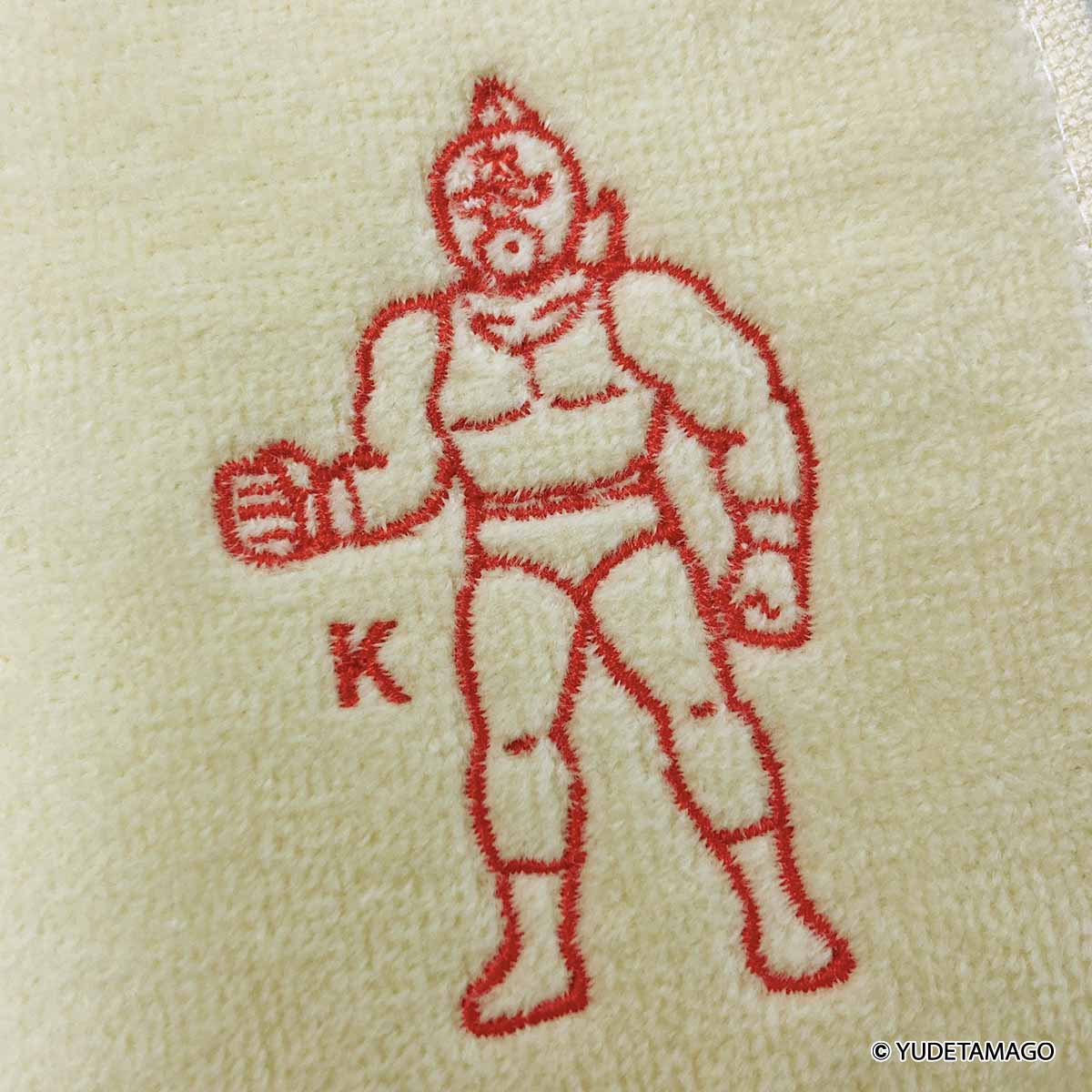 KMC LAキン肉マン 刺繍タオルハンカチ