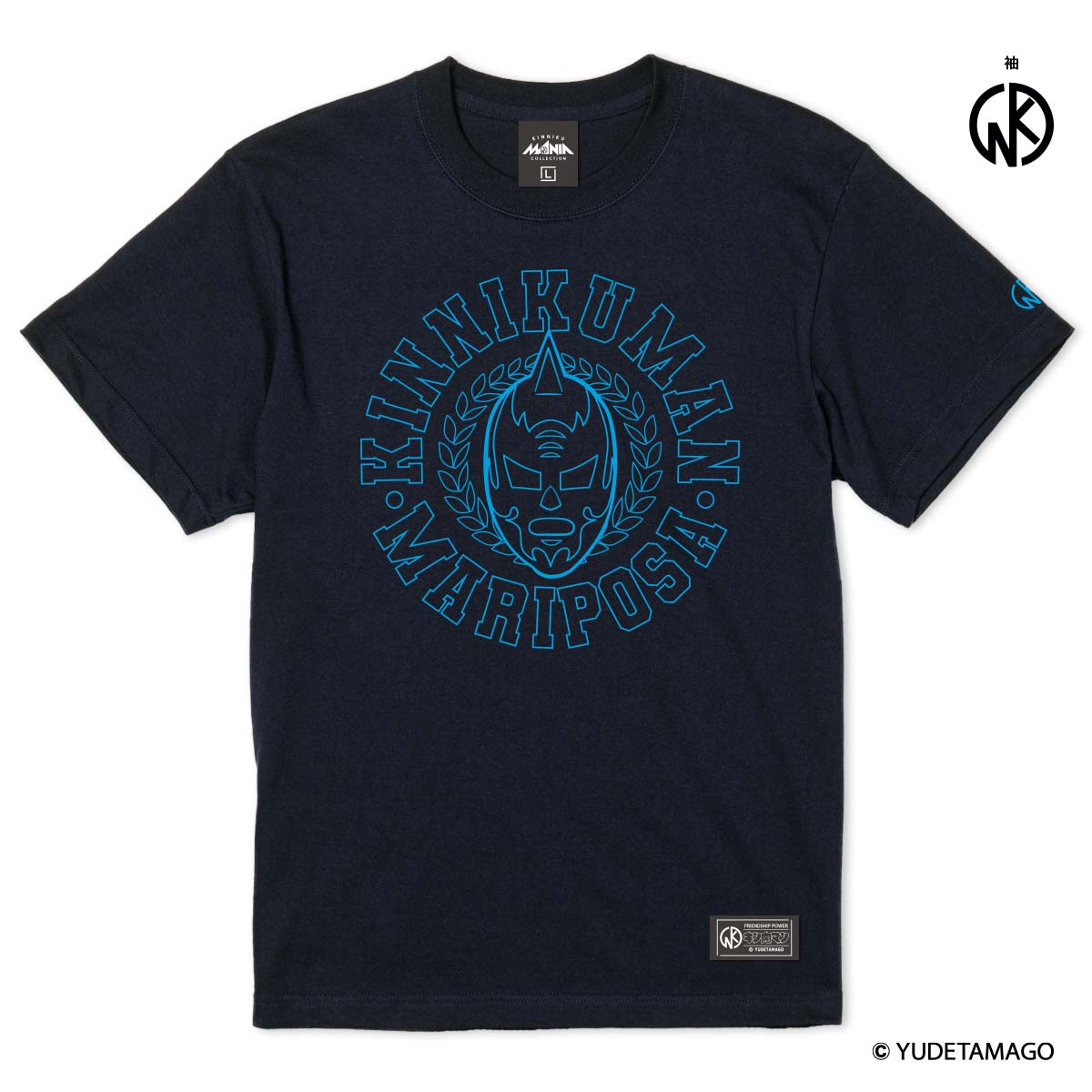 KMC キン肉マンマリポーサ エンブレム Tシャツ