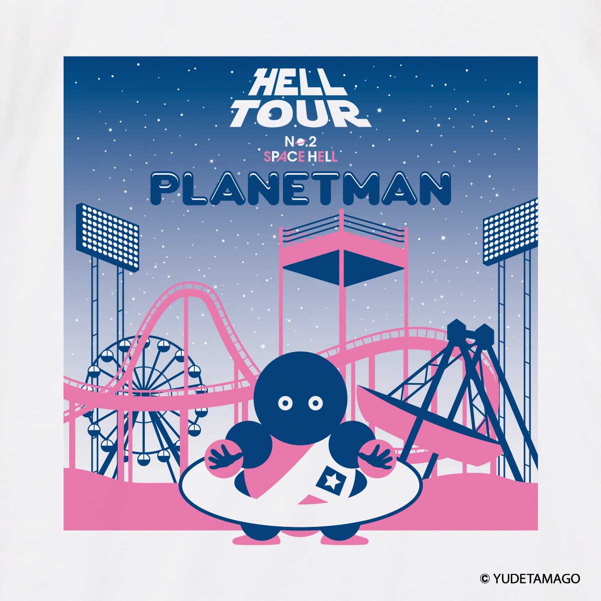 KMC プラネットマン Tシャツ