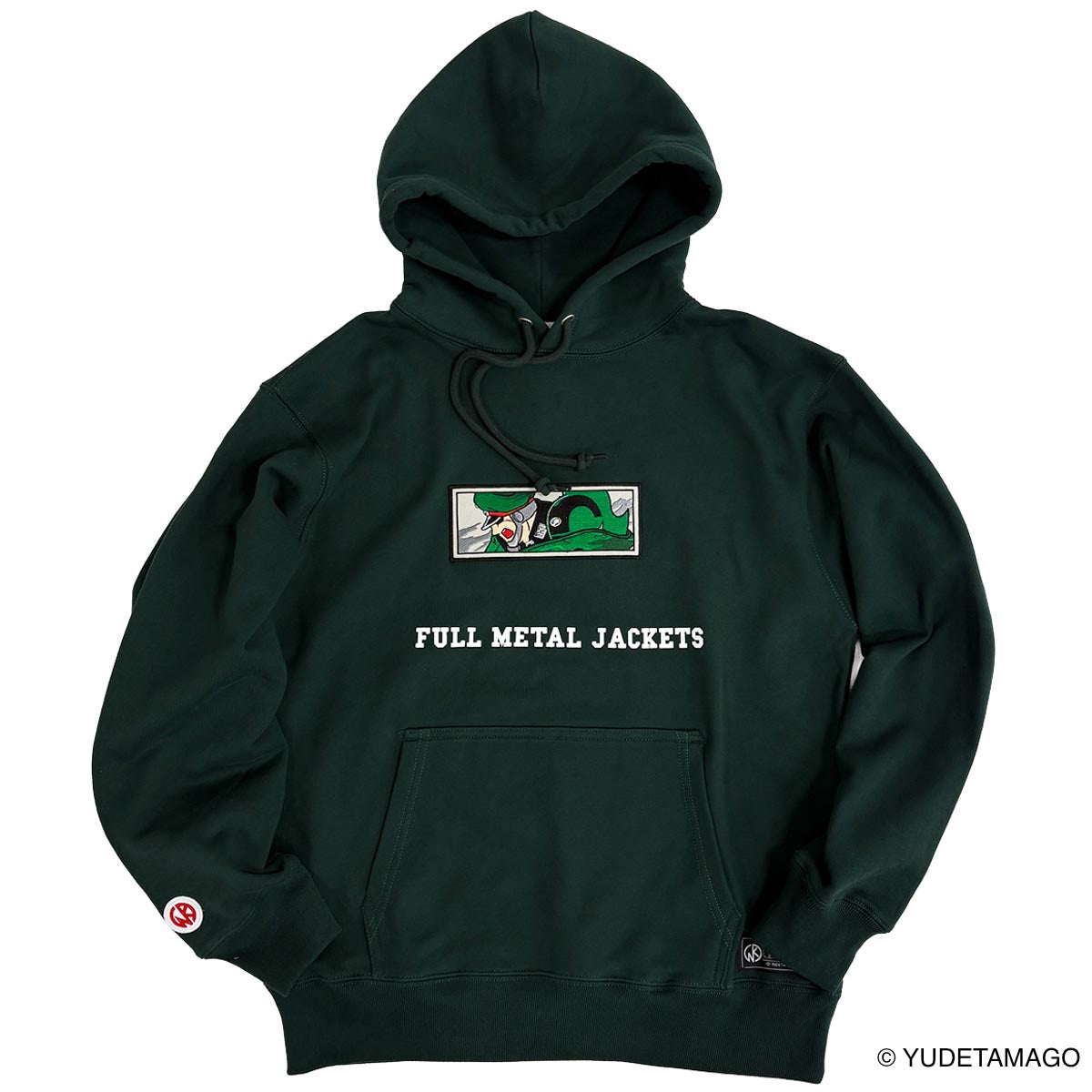 TOHOKU フルメタルジャケッツ EMBROIDERED HOODIE