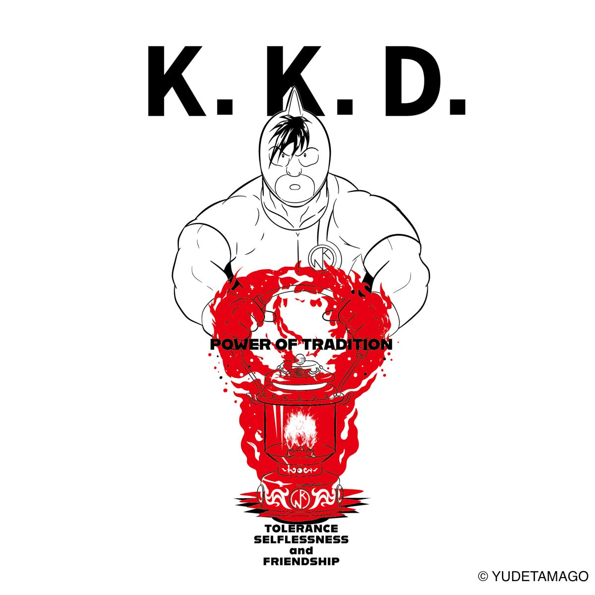 TOHOKU 万太郎KKD［寛容］［無我］［友情］Tシャツ – キン肉マン