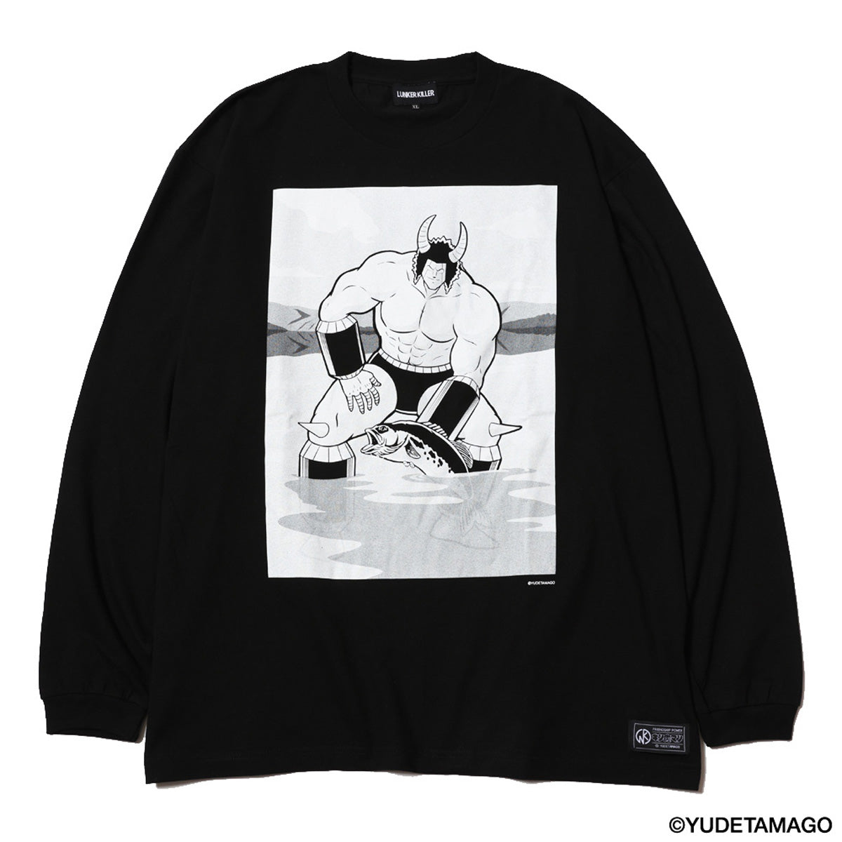 LUNKER KILLER [BUFFALOMAN with BASS] BIG L/S-Tee