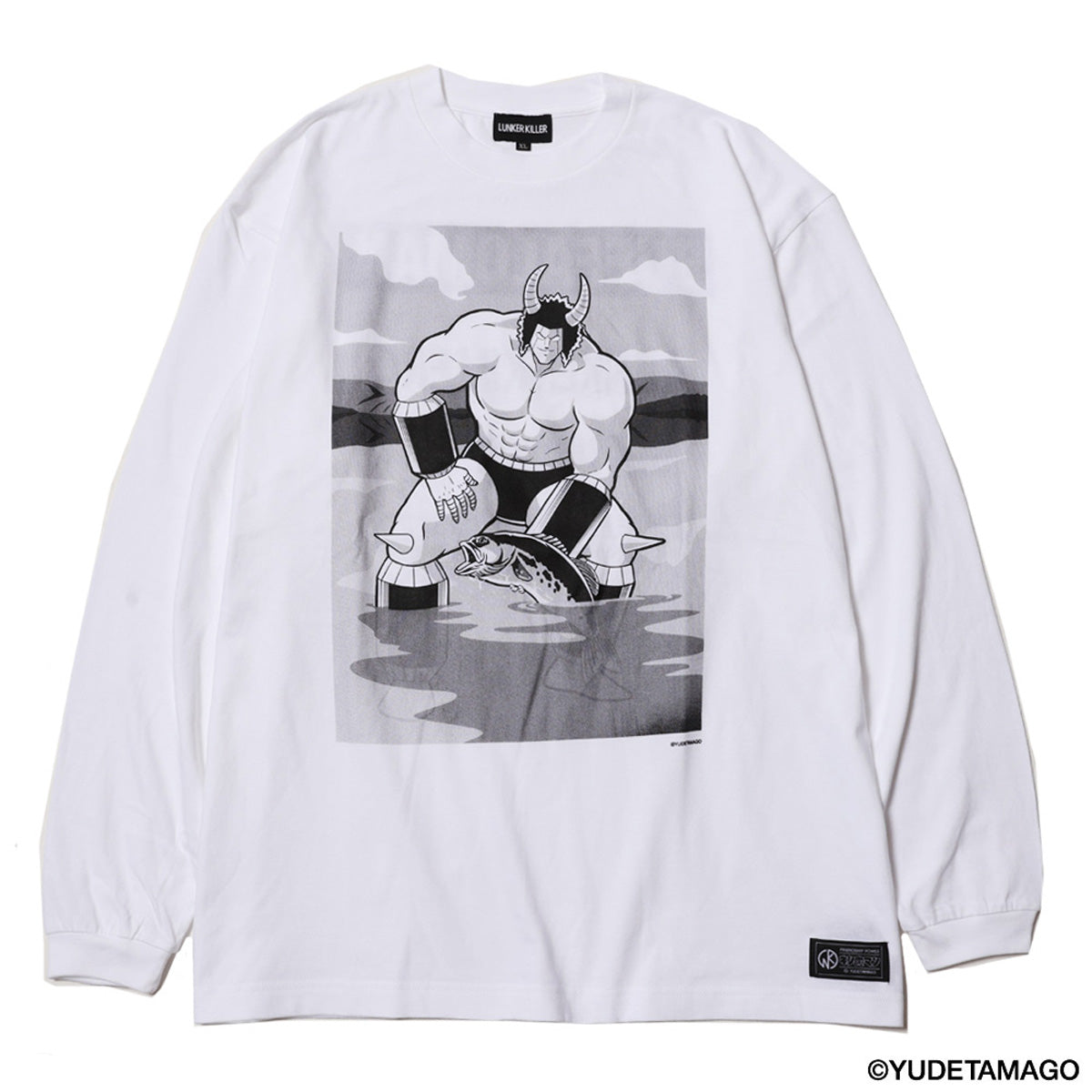 LUNKER KILLER [BUFFALOMAN with BASS] BIG L/S-Tee