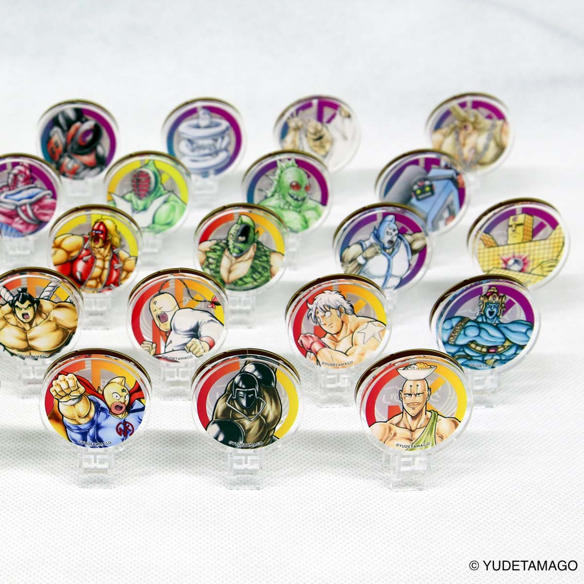 キン肉マン超人アクリルクリップ