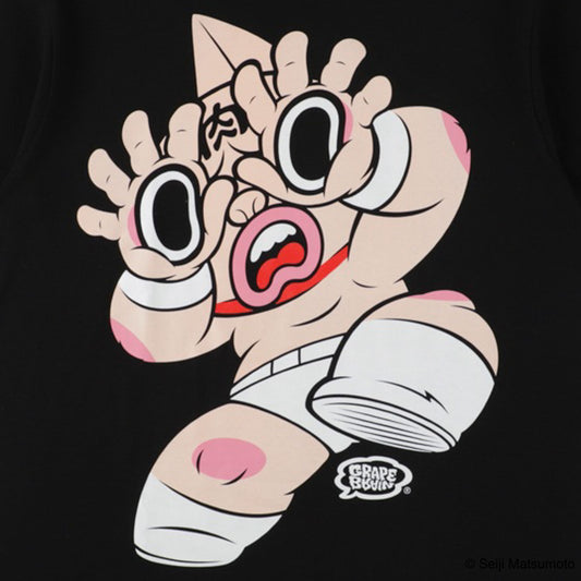 キン肉マン×GRAPE BRAIN GBスグル T-shirt BLACK【2026年10月お届け予定】