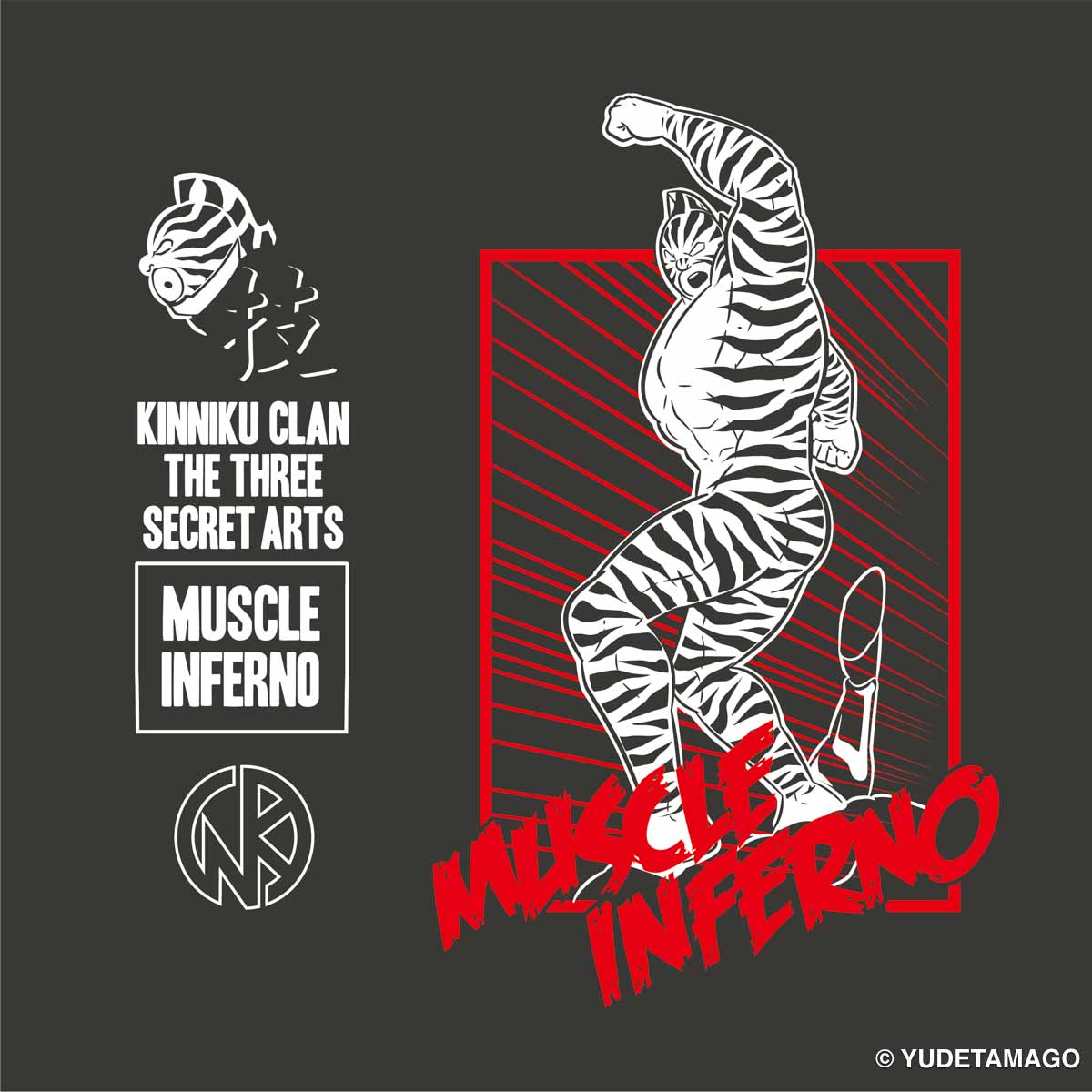 TOHOKU マッスルインフェルノ ZIPパーカー