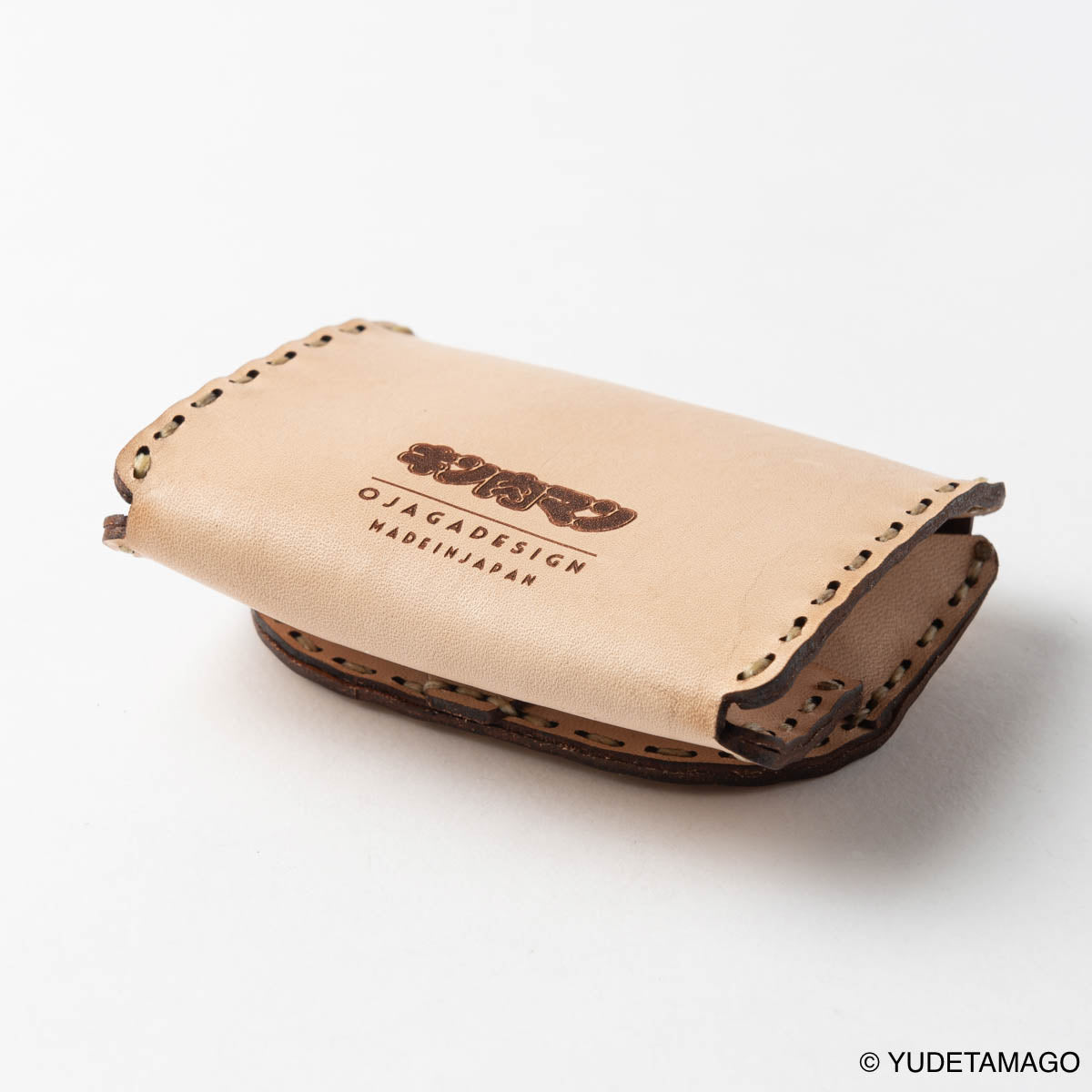 キン肉マン×OJAGA DESIGN コインケース [KINマーク] レッド×ナチュラル